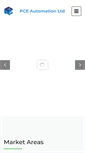 Mobile Screenshot of pce-automation.co.uk